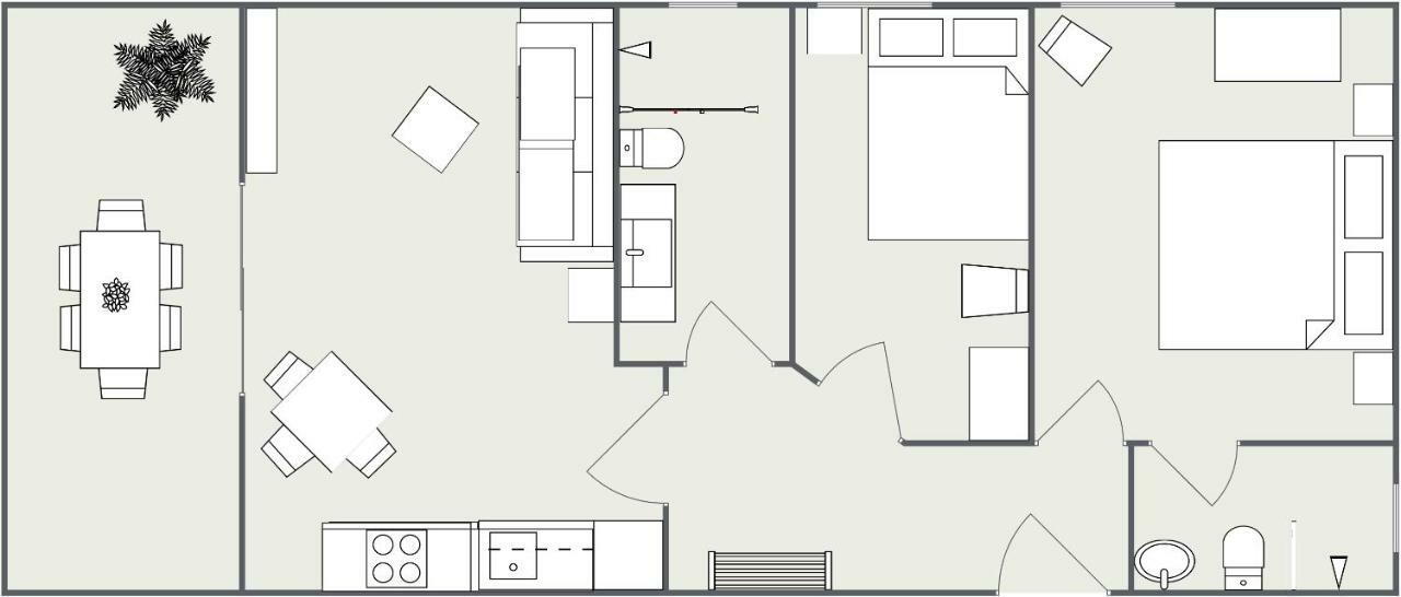 Apartmani Ksenija Tucepi Bagian luar foto