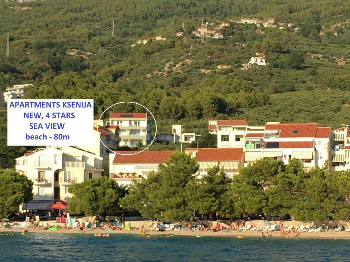Apartmani Ksenija Tucepi Bagian luar foto